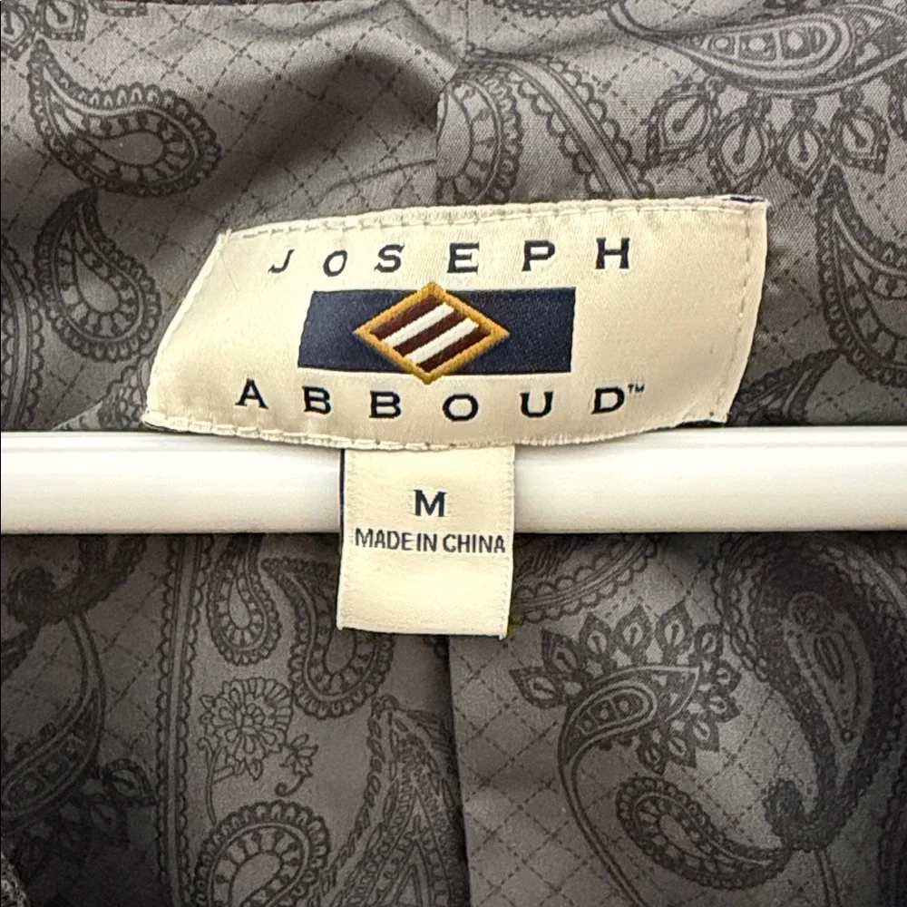 NWOT JOSEPH ABBOUD Paisley Wool Blend Button Up Formal Vest Bundle Size M